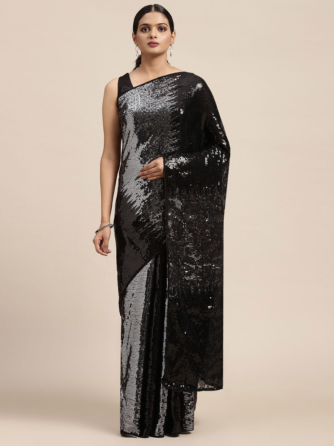 Bt 292 Georgette Fancy Party Wear Heavy Sequence Saree Collection